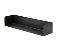 Estante de pared Showcase (L x An x Al: 60 x 15 x 11,5 cm, Negro, Carga soportada: 10 kg, Acero)