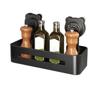 Estante de succión para ducha, estante de cocina sin taladrar, organizador de ducha, estante de baño extraíble, para cocina, dormitorio, apartamento, taza de esquina, champú, maquinilla de afeitar y