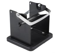 Estante dispensador de alambre de soldadura de metal ajustable, soporte de base estable para carrete de 2 kg, soporte de alimentación suave para soldador en taller y taller de reparación (semimetal)