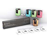 Estante flotante para especias Just Spices, juego de 2 unidades, con 5 compartimentos