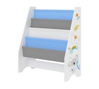 Estante infantil fisterra 4 níveis koala aglomerado/poliéster 74 x 62 x 29 cm multicolor [en.casa]