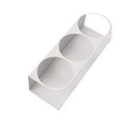 Estante Magnético Para De Herramientas, Soporte Magnético Para Latas De Pulverización, Soporte Para Organizador De Tazas De Máquina De Café De Cocina De 3 Ranuras - Estante Portabebidas