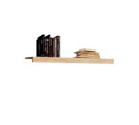 duehome | Salon Modular, Estantes, Composicion Salon por Piezas, Modelo Nuka, Acabado en Cambria, Medidas: 130 cm (Largo) x 23 cm (Fondo) x 6,5 cm (Alto)