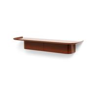 HAY Estante de pared Korpus 7 hooks L Brick red