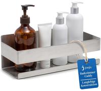 Estante para ducha de acero inoxidable, autoadhesivo con fijación 3M, sin necesidad de taladrar, ideal para organizar artículos de baño