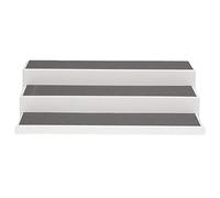 Estante para especias de 3 niveles, estante extensible para organizador de especias para encimera de cocina