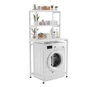 Estante para lavadora torbay metal blanco 50x68x155 cm