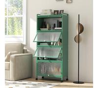 Estante para panaderos - Estante de cocina - Armario de almacenamiento - Soporte para microondas - Mueble de cocina - Estante móvil de cinco niveles