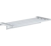 Estante para toallas ADDSTORIS con soporte para toallas, 648 mm, cromo