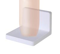 Estante pequeño para pared, estante con borde para pizarra Adhesivo potente | Soporte de esponja de jabón para baños, cocinas, dormitorios, dormitorios