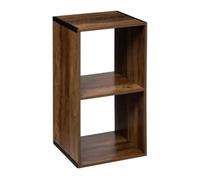 Paris Prix Estantería 5five Mix n modul indus 2 estantes efecto madera oscura