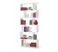 ESTANTERIA ALTA 192X80X24 CM BLANCO BRILLO