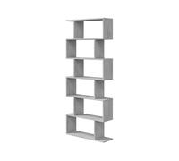 ESTANTERIA ALTA 192X80X24 CM GRIS CEMENTO
