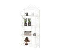 Estantería antje metal blanco 33x61x153 cm