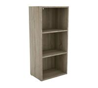Estantería baja 3 niveles salón, almacenamiento de comedor plea 42x92x29 cm