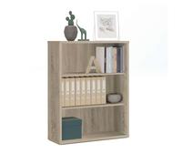 Estantería baja scaled color roble cambrian 100x76x33 cm