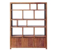 Estantería con 3 puertas de madera de sheesham