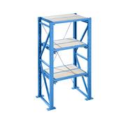 Estantería con bandejas extraíbles para cargas pesadas LISTA, anchura de bandeja extraíble 1290 mm, profundidad 1260 mm, estantería básica