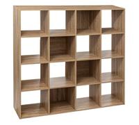 Estantería De 16 Unidades "mix N Modul" Efecto Roble Natural - 5 Five Simply Smart