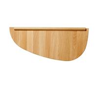 Estantería de 2 Niveles, 59x25, Roble Natural Aceitado