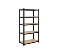 Songmics GLR040B01, Estanterías modulares, independientes, fabricadas con paneles de MDF, metal, color , de uso universal, capacidad de 875 kg