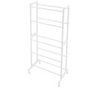 Estantería de almacenamiento de filamentos, 5 niveles, metal, color blanco | Estantería de almacenamiento de filamentos, caja de filamentos, mesa para impresora 3D, 58 x 36 x 118 cm, estante