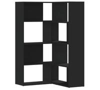 Estantería De Esquina 4 Niveles Madera Blanco 85x85x140 Cm Vidaxl