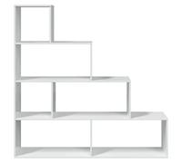 Miroytengo Estantería decorativa Klum 145x145x29 cm Blanco Brillo Melamina 10 espacios