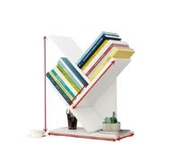 Estantería De Madera Maciza Con Forma De Árbol, Pequeña De 3 Niveles Para Colocar En El Suelo Librería Vertical Estante Libros Ideal Para Oficina, Hogar, Escuela, Exhibir Libros Y Revistas (White)