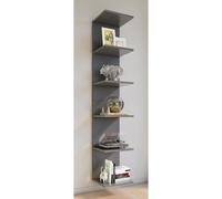 Estantería de pared de madera Estantería colgante Estantería librería Estantería de pared Tablero decorativo Lazas Estantería de pared de madera Estantería colgante Estantería librería Estantería de p