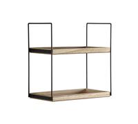 Estantería de Pared Doble Altura VS Venta-Stock en Madera de Paulownia