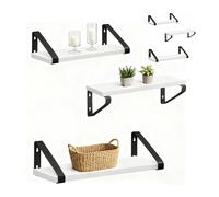 Estantería de pared, estante colgante y flotante, set 3 tamaños
