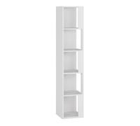 Estantería de rincón fiyi 5 huecos color blanco