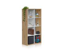 duehome - Estantería Dess Artik white (matte white) - nodi oak