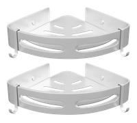 Estanteria Ducha 2 Piezas Aluminio Estanteria Ducha Sin Taladro Accesorios Baño Sin Taladro Estanteria Esquina Sin Agujeros Accesorios Baño Sin Taladro Organizador Ducha Estantería Ducha Sin Taladro