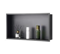 Estantería Empotrada para Ducha 13x25x4 Pulgadas de Acero Inoxidable para Baño