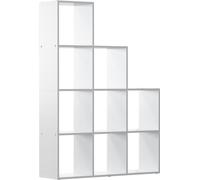 Estantería escalonada Vicco Aramis Blanco 103.5 x 144 cm 9 compartimentos, Model 40394