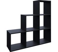 Estantería escalonada Vicco Negro 107.2 x 107.8 cm, Model 29840