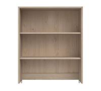 Estanteria extensión veltis, estantería superior, módulo estante compatible con estantería media, roble japonés 79x96x28 cm