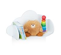 Estanteria flotante nube balda decorativa librería moderna 5 kg estantería nube