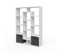 Estantería Giratoria 107.2 X 143 Cm Con 2 Cajas Plegables Vicco