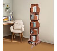 Estantería giratoria para libros - Estante para libros infantiles - Armario giratorio - Mueble redondo para libros - Almacenamiento de pie