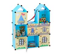 Estanteria infantil castillo armario modular librería para niños fácil limpieza