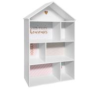 Estantería Infantil Forma Casa Rosa ATMOSPHERA