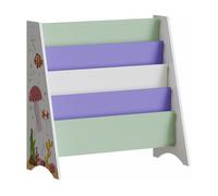 Estantería infantil hornnes 63x27x60 cm - motivo aqua dream [en.casa]