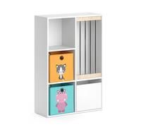 Estantería Infantil Luigi 29.2 X 107.8 Cm Con 2 Cajas Plegables Opt.1 Vicco
