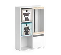 Estantería Infantil Luigi 29.2 X 107.8 Cm Con 2 Cajas Plegables Opt.4 Vicco