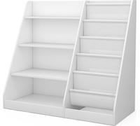 Estantería infantil Vicco Conny Blanco 90 x 80.5 cm con grandes estantes, Model 49330
