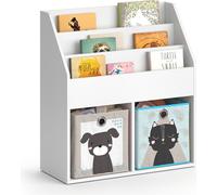Estantería infantil Vicco Luigi Blanco 72 x 79 cm con 2 cajas plegables opt.4, Model 36215