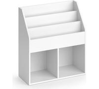 Estantería infantil Vicco Luigi Blanco 72 x 79 cm sin cajas plegables, Model 33176